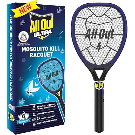 All Out Mosquito Racquet Rapid Kill 50ml