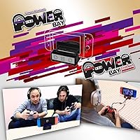 Vista 8 de Brook Power Bay Soporte de carga portátil y rápida, estación de acoplamiento para interruptor NS, compatible con interruptor y controladores GC