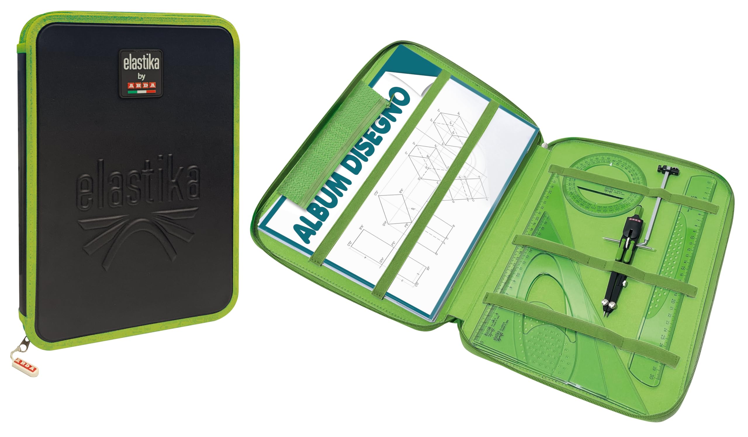 ASTUCCIO KIT PER DISEGNO Tecniko ELASTIKA ARDA