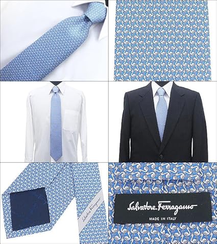 希少色 タグ付き Salvatore Ferragamo エメラルド ネクタイ FERRAGAMO フェラガモ Salvatore Ferragamo ネクタイ メンズ