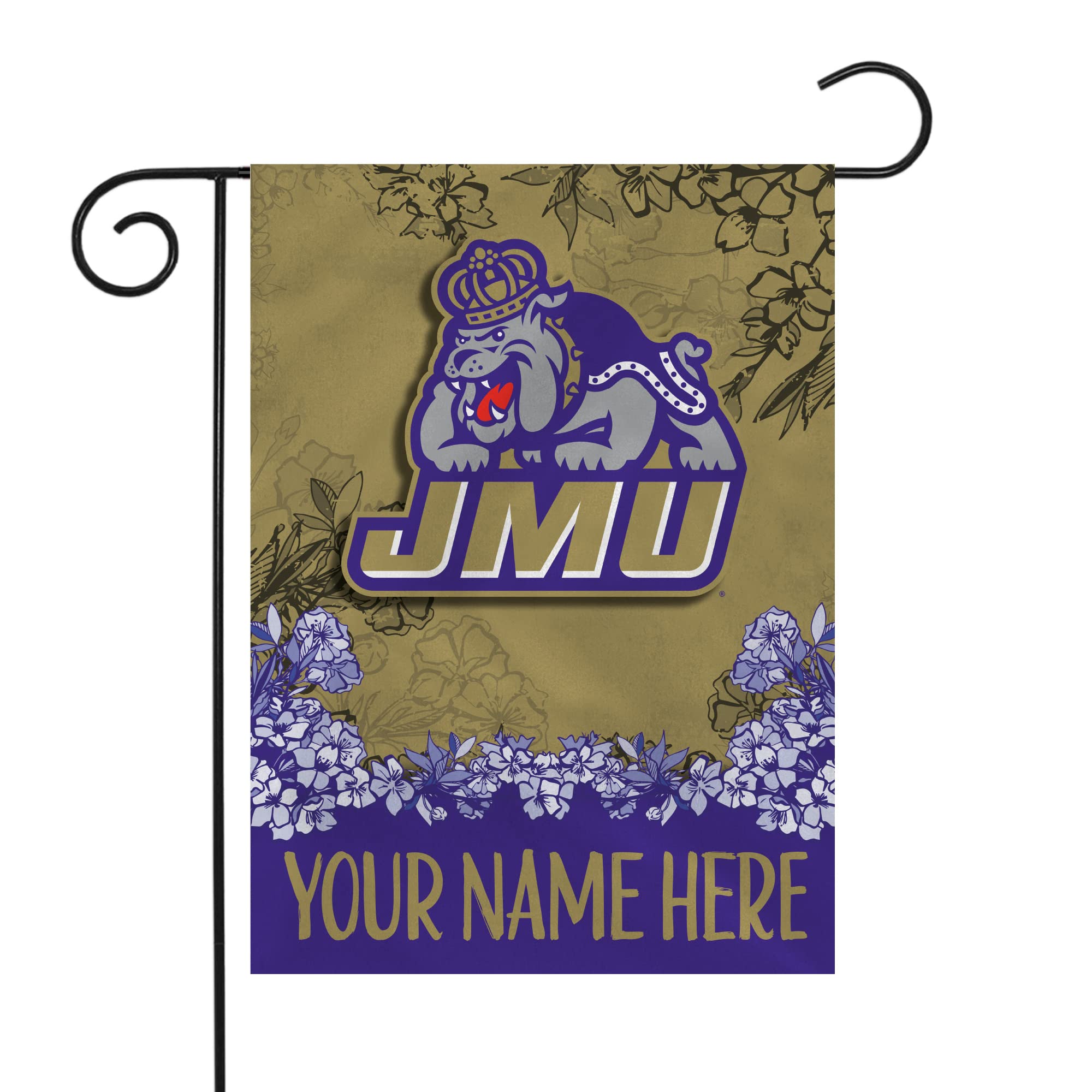 Rico Industries NCAA Standard/Primary Personalized Garden Flag