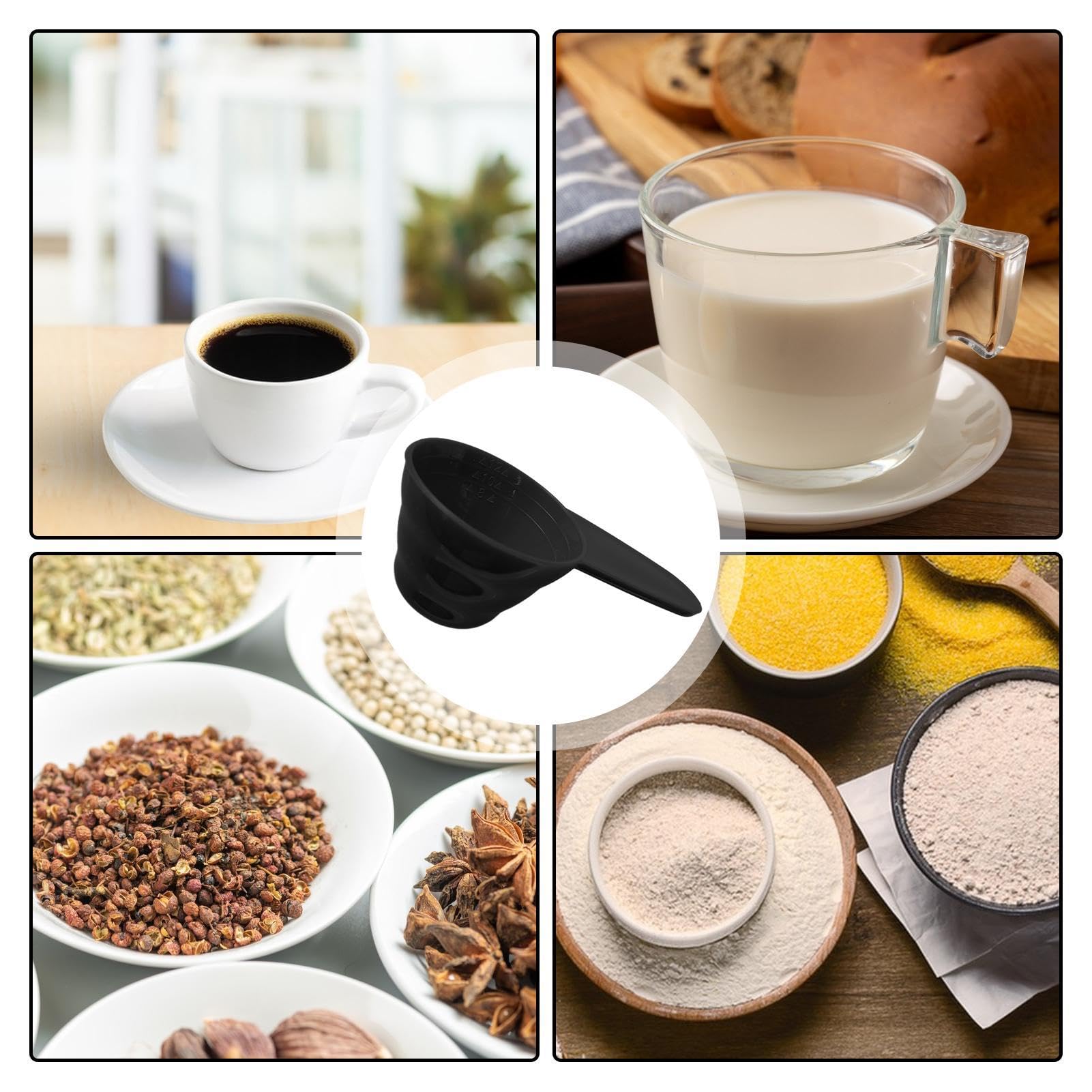 2 Cucchiani In Legno Per Spezie E Polveri - 7.3 X 3.7 Cm, Atossici E Naturali