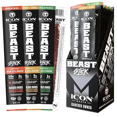 ICON Meats BEAST Stick Sampler 16 ct