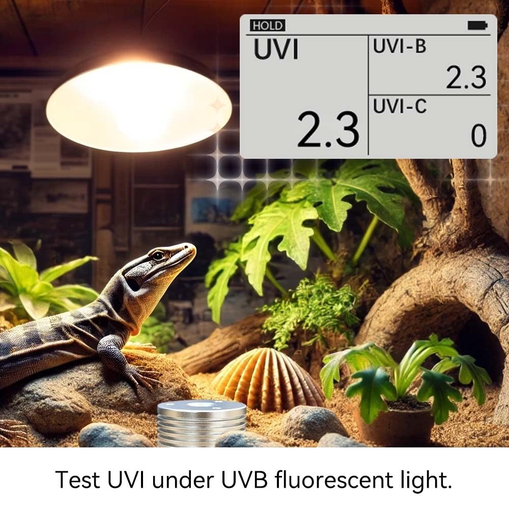 AH-UVCBA Light Meter,Test The UV Index of UVB | UVC,Irradiance Intensity of UVC and UVA.Record The w/m² Distribution of UVC and UVA.