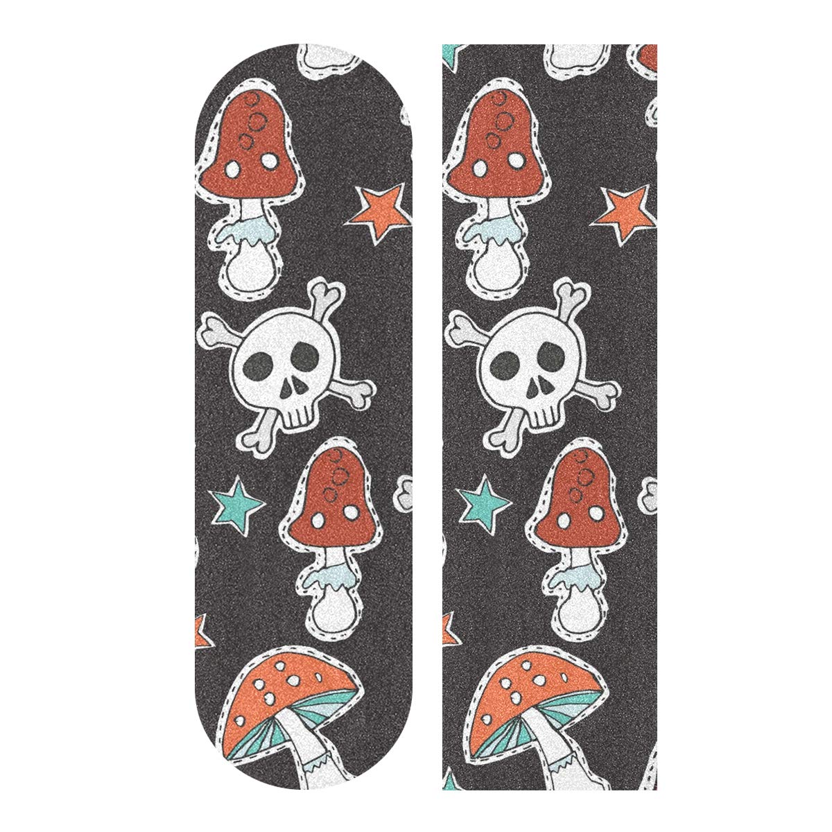 Buy senya Skateboards Grip Tape Longboards Griptape Mushroom Skull
