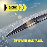 Vista 3 de 5 PLUS® - Repuesto de escobilla de 14 pulgadas para limpiaparabrisas trasero