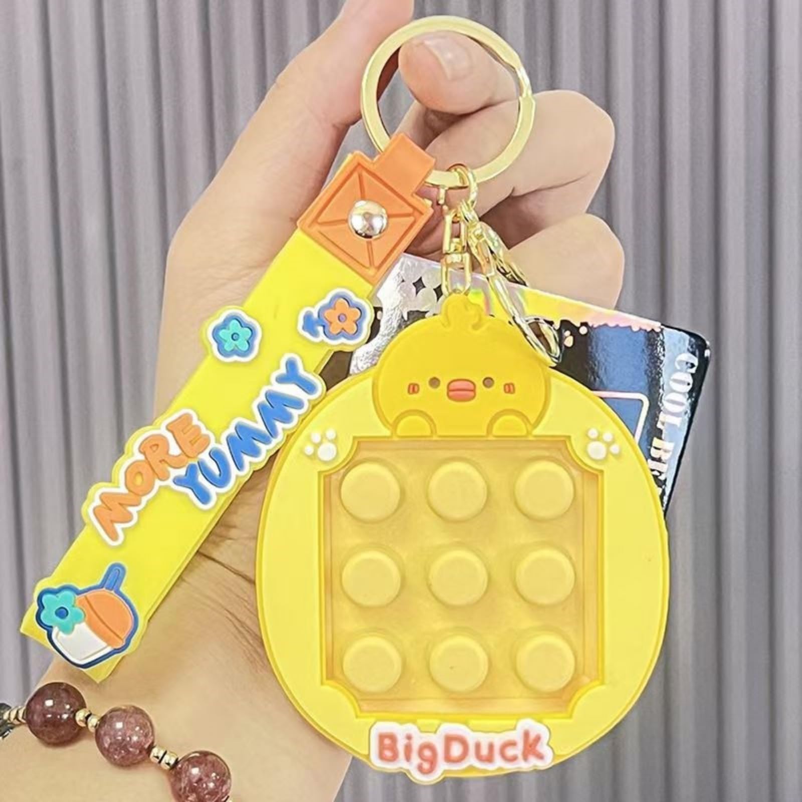 新品【プッシュポップ キーホルダー 300個】ポップイット まとめ売り