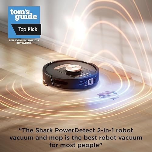 Miniatura 13 de Shark PowerDetect NeverTouch Pro - Robot Vacuum & Mop Combo, Autovaciado, Autorrecarga con almohadilla autolimpiante de lavado y seco, capacidad de