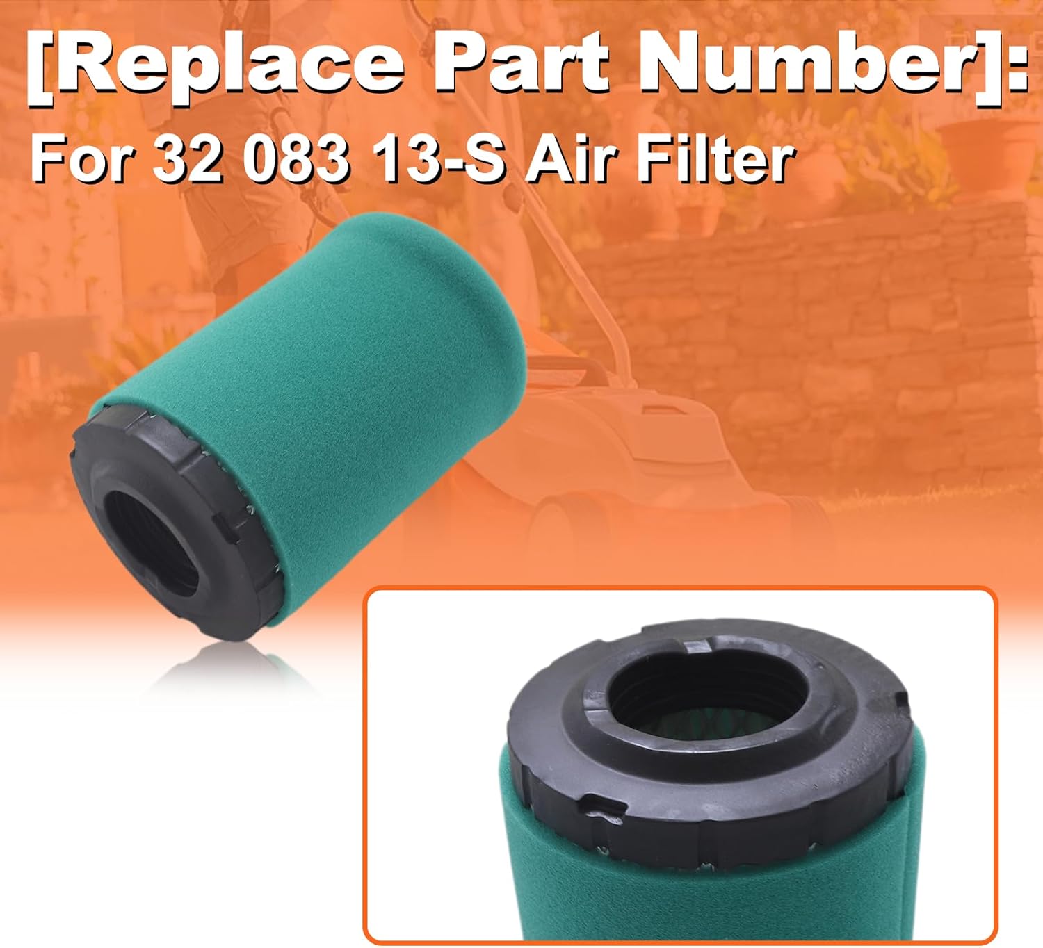 For 32 083 13-S Air Filter Tune Up Kit Compatible with For Kohler 7000 Series Engines KT725, KT730, KT735, KT740, KT745, and EKT750 - Complete Replacement Set for Pro Lawn Mowers