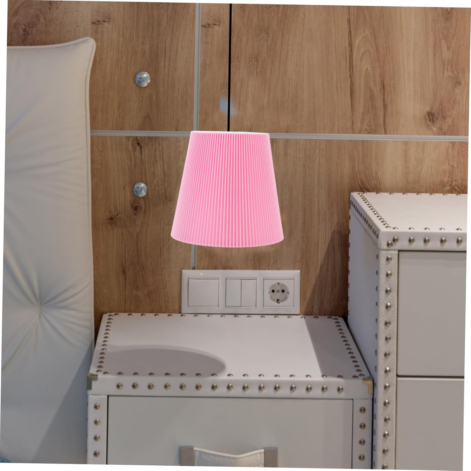 MERRYHAPY Decorative Lampshade Cover Easy to Install Desk Lamp Shade Eye Sturdy and Wear-resistant Fits Bulbs Approx
