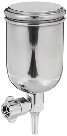 Anest Iwata PC150SB2LF Gravity Cup with Stainless Steel Stems, 4.6 fl oz 130 ml
