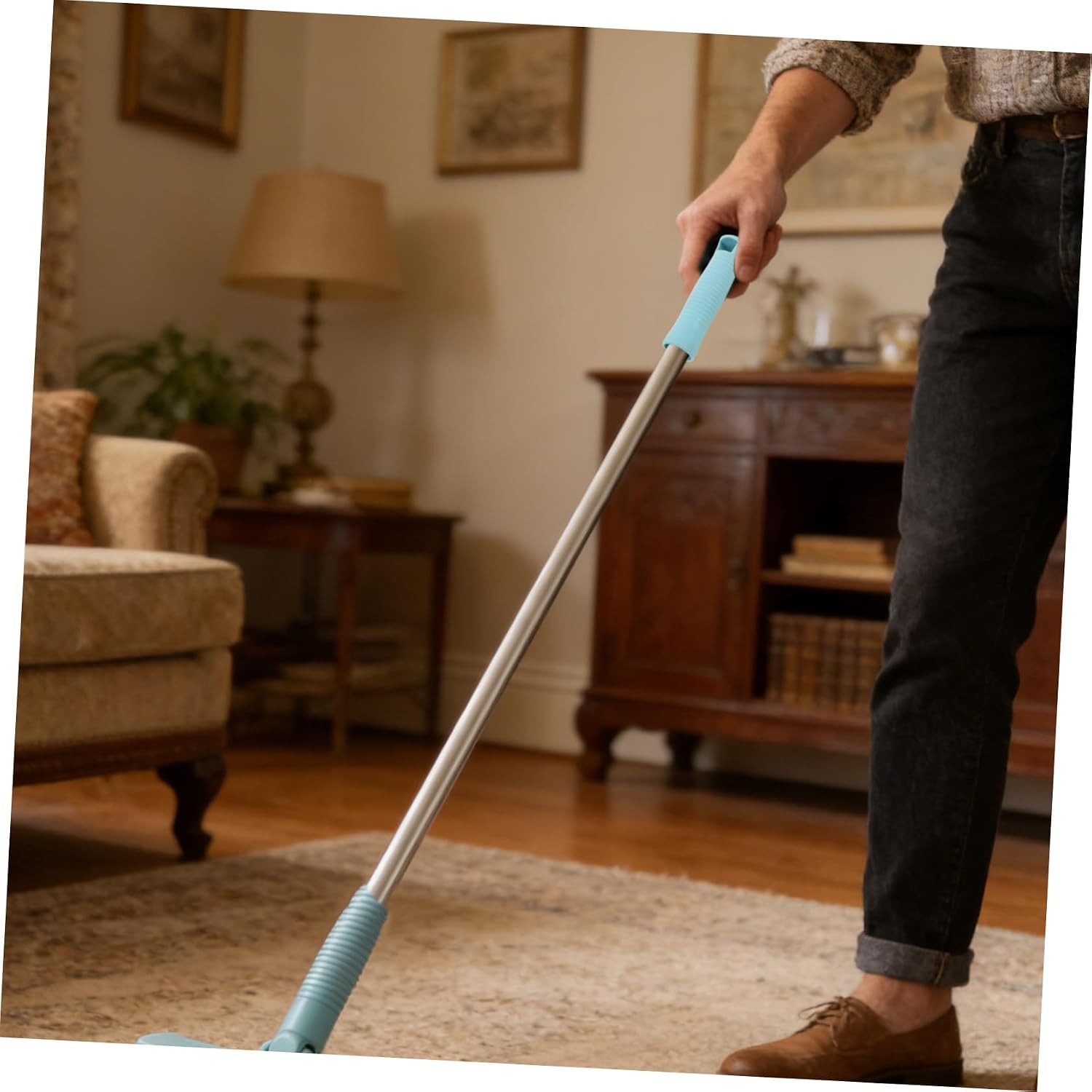 Ipetboom 30pcs Plastic Mop Rod Accessories Broom Handle End Sleeve Replacement Caps with Enhanced Durability and Ergonomic Design for Family Cleaning Scenarios and Bathrooms