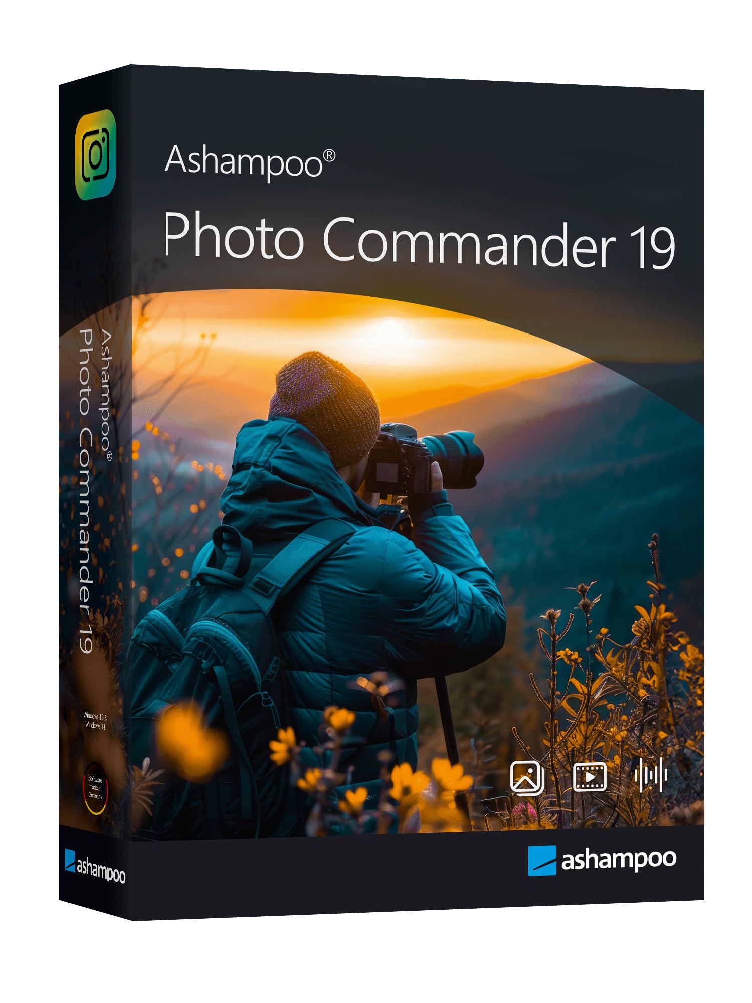 Photo Commander 19 - Bildbearbeitungsprogramm in Deutsch, umfangreiche Funktionen, einfach zu bedienen im Fotobearbeitungsprogramm