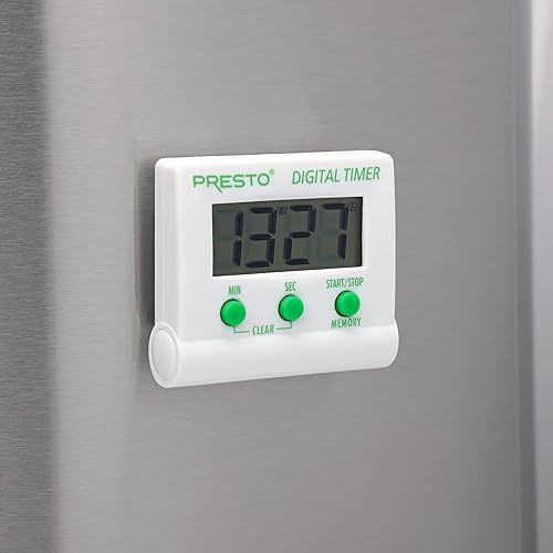 Miniatura 2 de Presto 04213 Temporizador digital electrónico, blanco