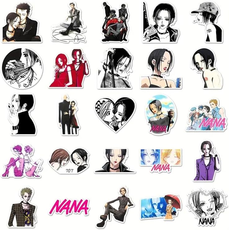 Nana Hachi Anime Manga Sticker Seti 50 Adet - Anime Sticker