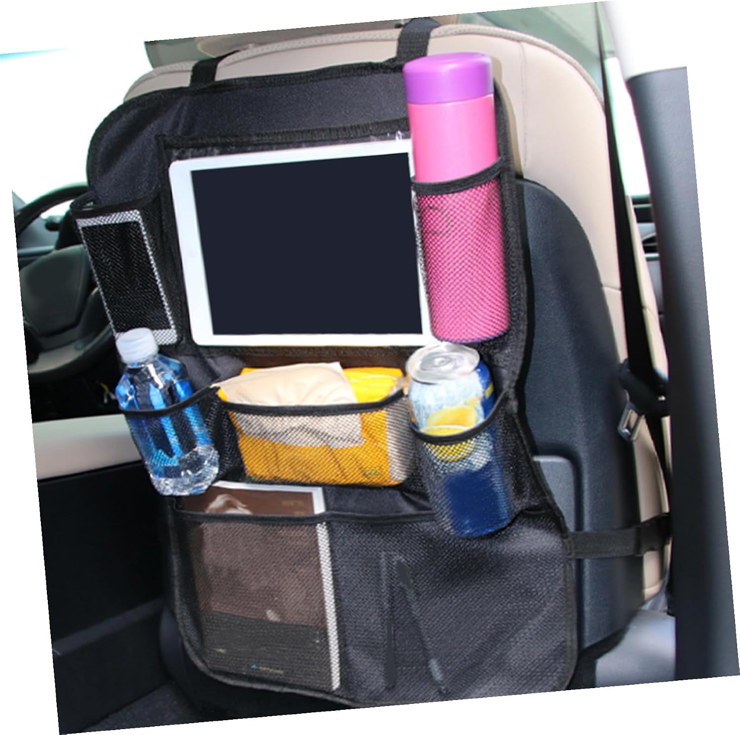 Car Seat Back Organizer with Easy Installation Multi-pocket Storage for Boy Girl Essentials for Travel and Daily Use Vehicles