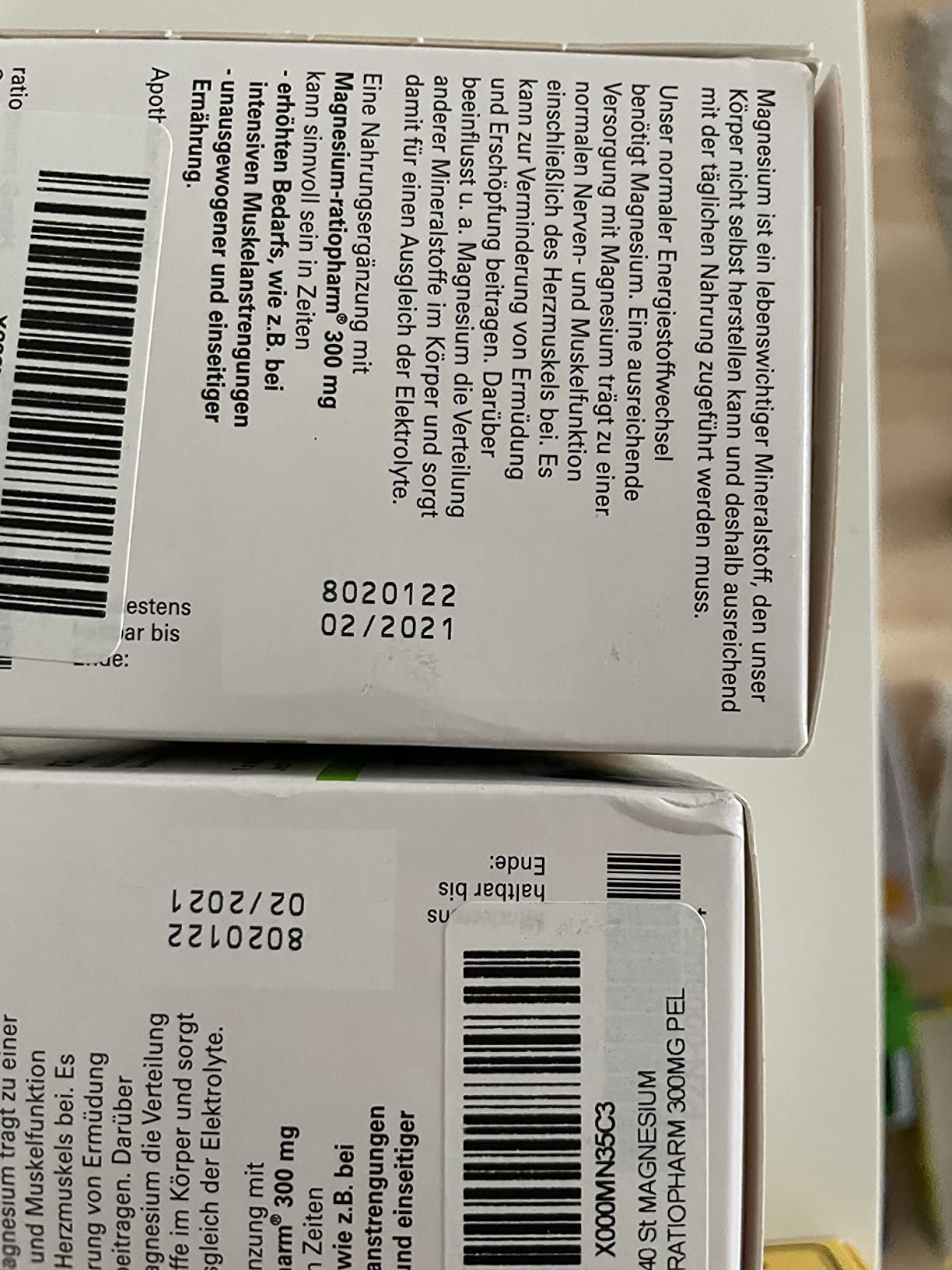 Magnesium-ratiopharm 300 mg: Magnesium mit Zitronengeschmack in ...