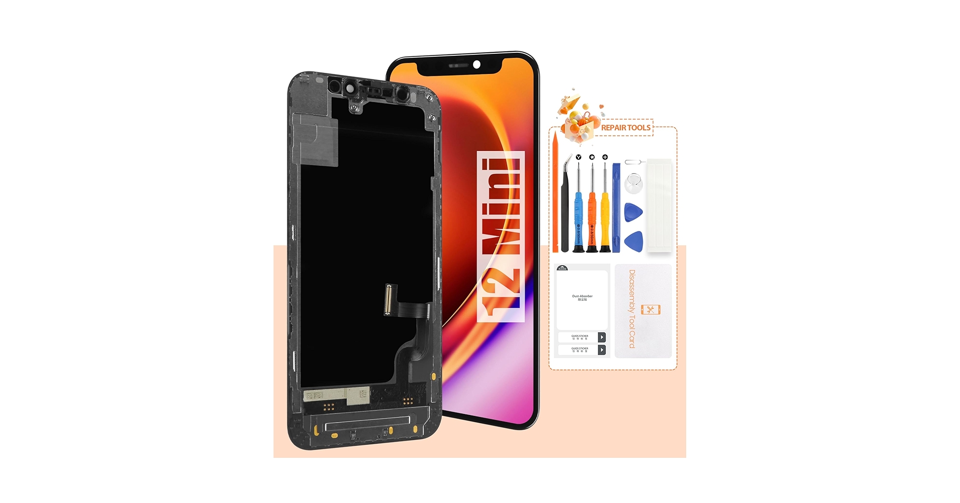 ♥NR♥ 　取り置き中Apple iPhone 12mini Amazon.com: Screen for iPhone 12 Mini Screen Replacement for
