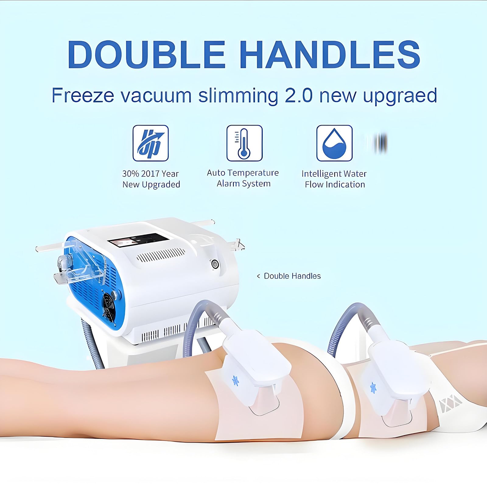 Dispositivo de criolipólisis para Esculpir Grasa, máquina de crioescultura para el hogar, Dispositivo de Belleza para modelar el Cuerpo, para Adelgazar Abdomen, Brazos, Muslos, pantorrillas