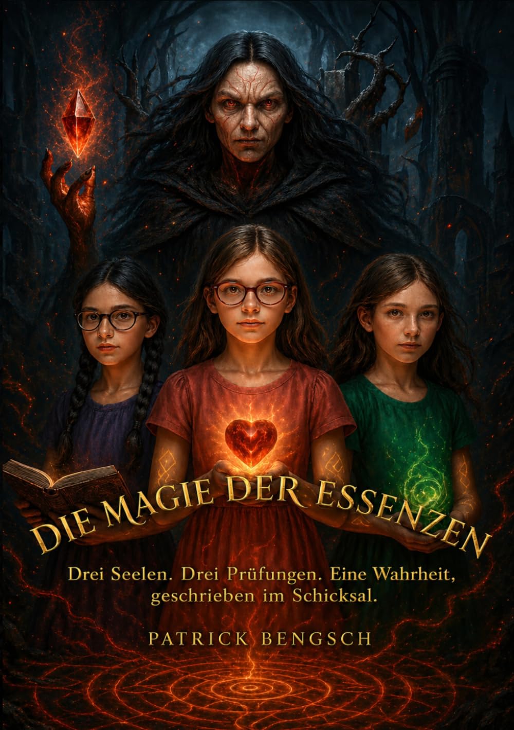 Die Magie der Essenzen - Band 1: Drei Seelen. Drei Prüfungen. Eine Wahrheit, geschrieben im Schicksal