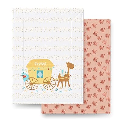 Tidy Sleep Baby Changing Mat – Waterproof, Foldable, Padded Diaper Changing Sheets for Newborns & Infants – Pack of 2, L