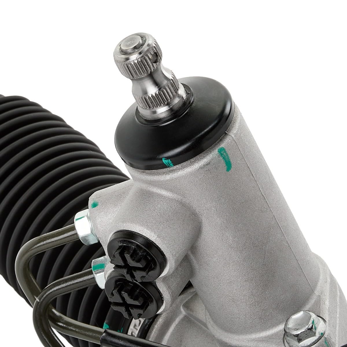 RIDEX 286S1046 Cremallera de dirección hidráulico con rótulas Compatible con HYUNDAI SANTA FÉ II CM