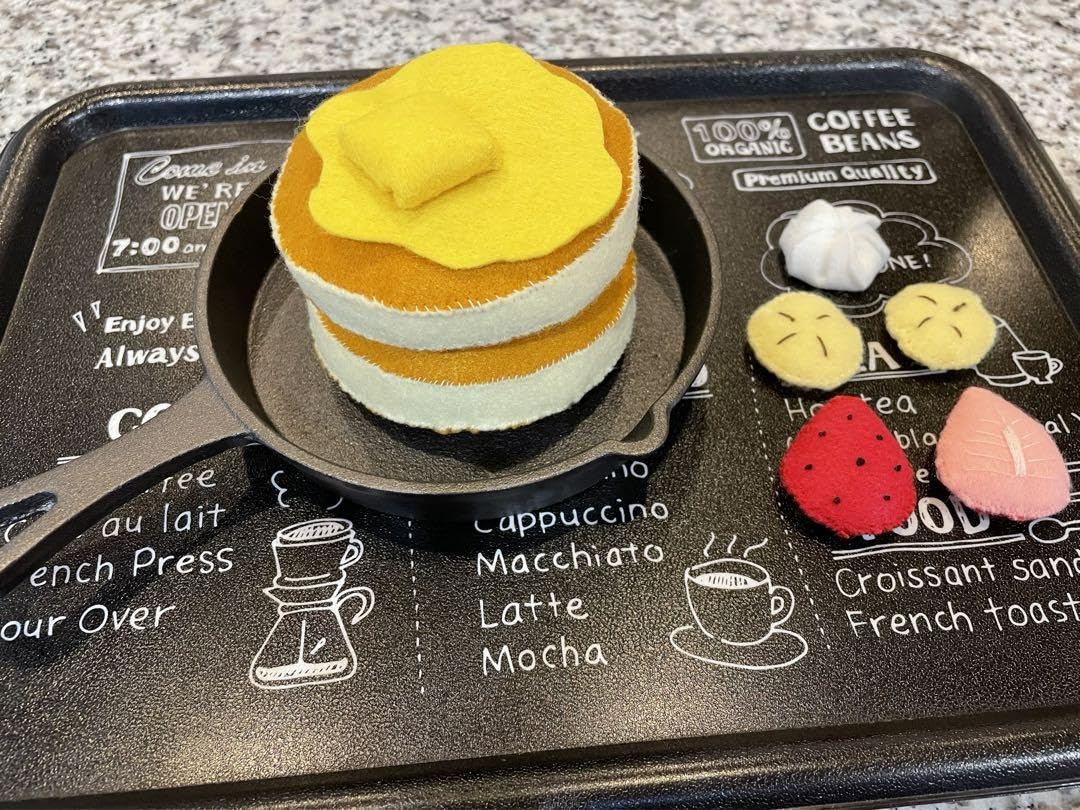 フェルトおままごと パンケーキ