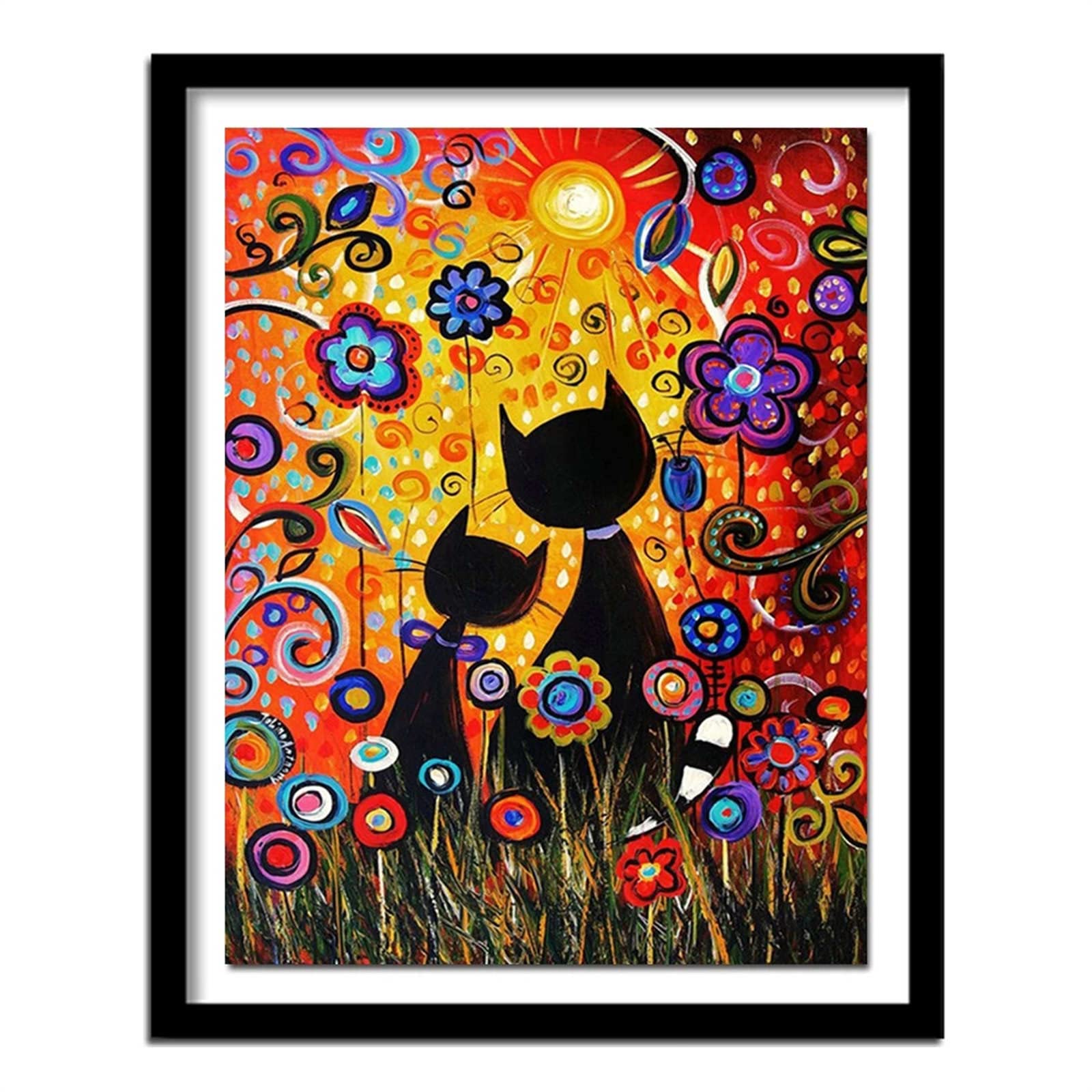 Pintura por números para adultos y niños, kit de pintura al óleo sobre lienzo con pinceles y pigmento acrílico, manualidades para decoración de pared del hogar, silueta de 16 pulgadas de Pintura por números para adultos y niños, kit de pintura al óleo sobre lienzo con pinceles y pigmento acrílico, manualidades para decoración de pared del hogar, silueta de 16 pulgadas de