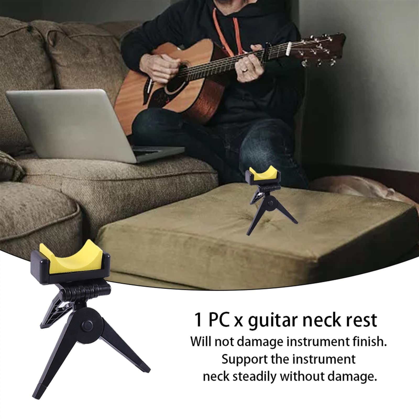 Przenośna Gitara Podpórka Pod Szyję Instrument Smyczkowy Antypoślizgowa Podpórka Pod Szyję Narzędzie Dla Lutników Praktyczna Elektryczna Gitara Basowa Narzędzia Gitarowy dla Początkujących