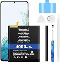 ElephantStory Battery for Samsung Galaxy S21 SM- G991B/G991B/DS, EB-BG991ABY 4000 mAh Replacement Lithium Polymer Battery with Repair Tools