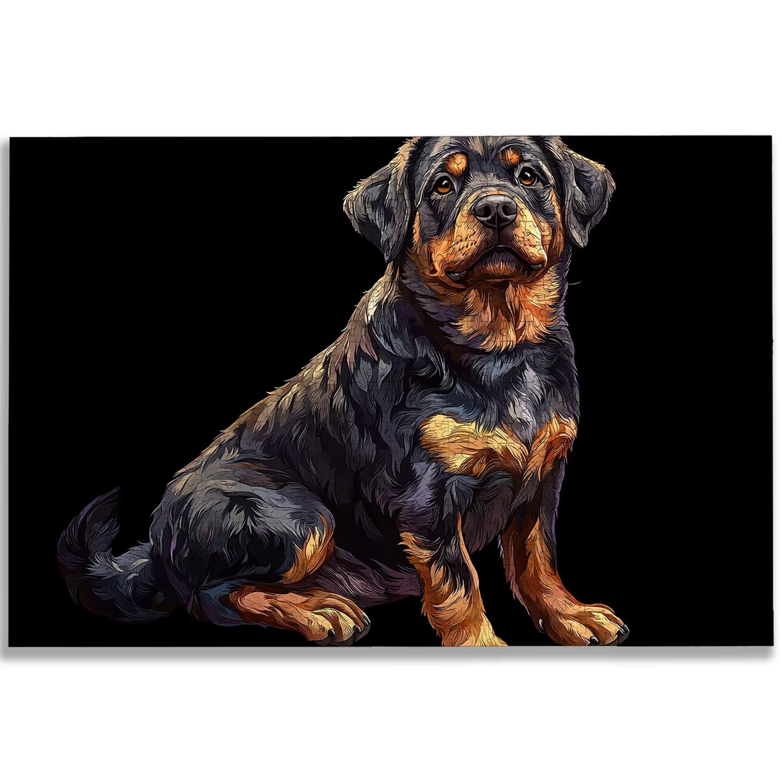 Puzzle dla dorosłych 1500, puzzle dla psów dla dorosłych, puzzle ze zwierzętami z wykwintnym pudełkiem do pakowania, niemożliwe drewniane puzzle do wystroju pokoju, prezenty dla kobiet, prezenty dla