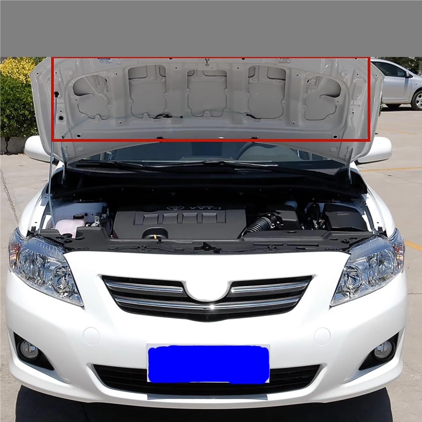 Dämmung Haube Haube Motor Sound Wärmedämmung Baumwolle Pad Schalldichte Matte Kompatibel Mit Toyota Für Corolla 2007 2008 2009 2010 2011 2012 2013