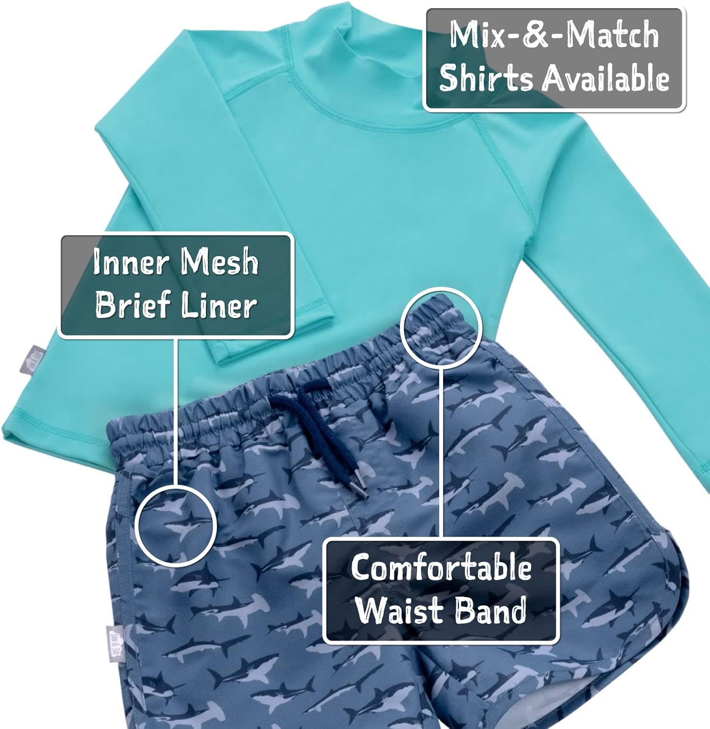 [JAN &amp; JUL] 女の子 水着 ワンピース キッズ UVカット 速乾 海水浴 プール用 キャラクター 110cm 3歳