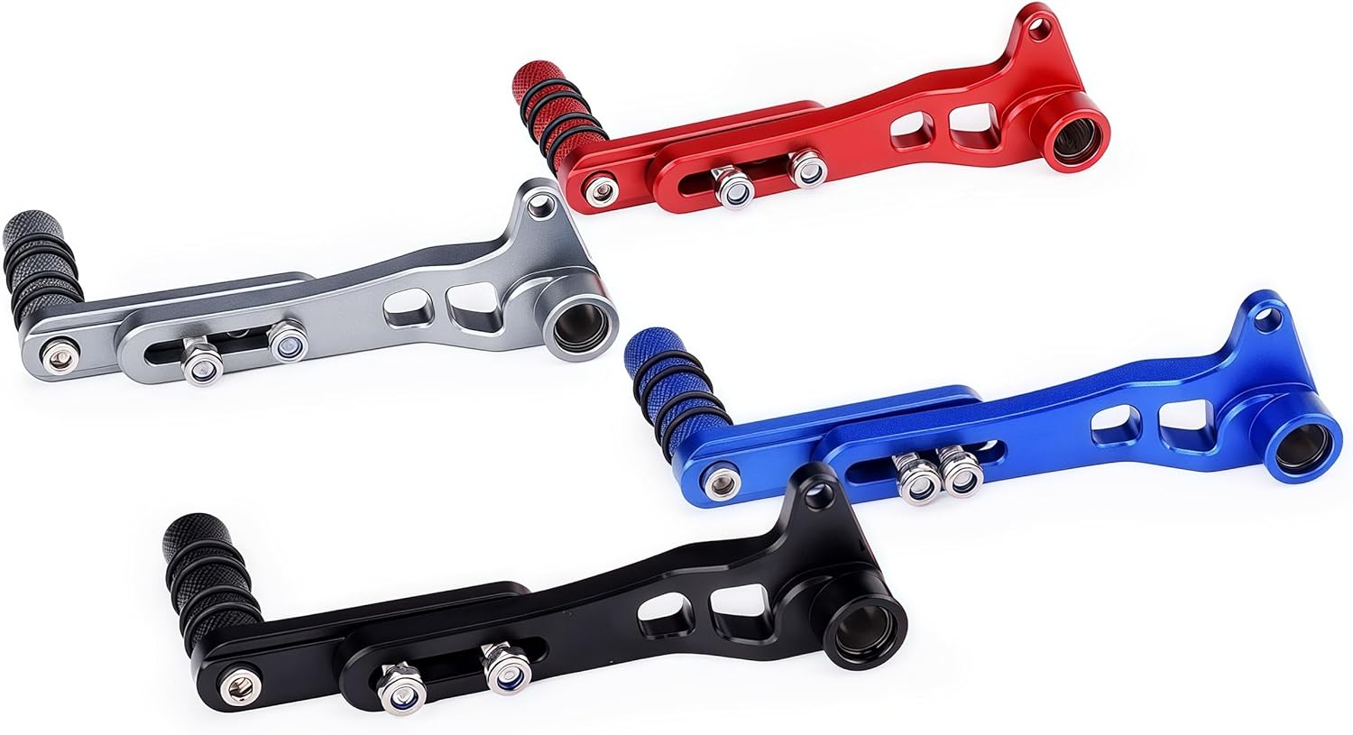 Motorcycle Accessories Shifter Pedal Toe Pegs Left Gear Shift Lever (for Suzuki Vehicle) DS250SX V-Strom 250 SX GIXXER SF 250 150 DL250 GW250 GSX250R (Gray)