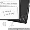 PCATECKindle Scribe ケース 10.2インチ カバー ペンシル収納 薄型 軽量型 PUレザーケース シンプル 手帳型 グリーン