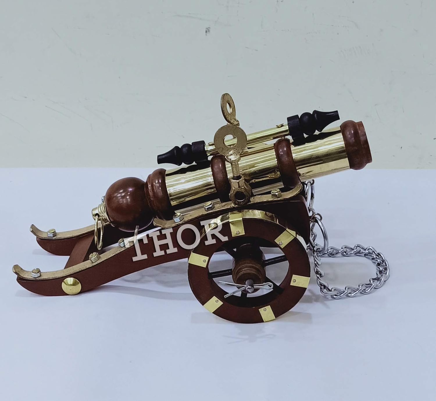 THOR INSTRUMENTS Home Decorative Wooden Nautical Old Model Top Marine Gift Rustic Vintage Home Decor Gifts