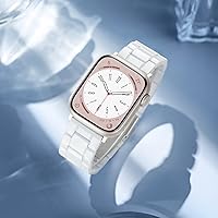 Vista 263 de Lightweight Resin Band For Apple Watch Series 11 10 SE 9 8 7 6 5 4 3 2 1 Ultra 3 2, Fashion Adjustable Replacement Strap for iWatch Bands 38mm 40mm