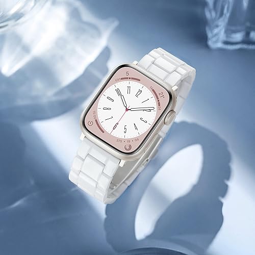 Miniatura 263 de Lightweight Resin Band For Apple Watch Series 11 10 SE 9 8 7 6 5 4 3 2 1 Ultra 3 2, Fashion Adjustable Replacement Strap for iWatch Bands 38mm 40mm