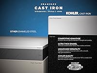 Vista 4 de Kohler K-9178-0 9178-0 RECEPTOR W/RH CTR DRN, 60X34, 4.50 x 34.00 x 60.00 pulgadas, blanco