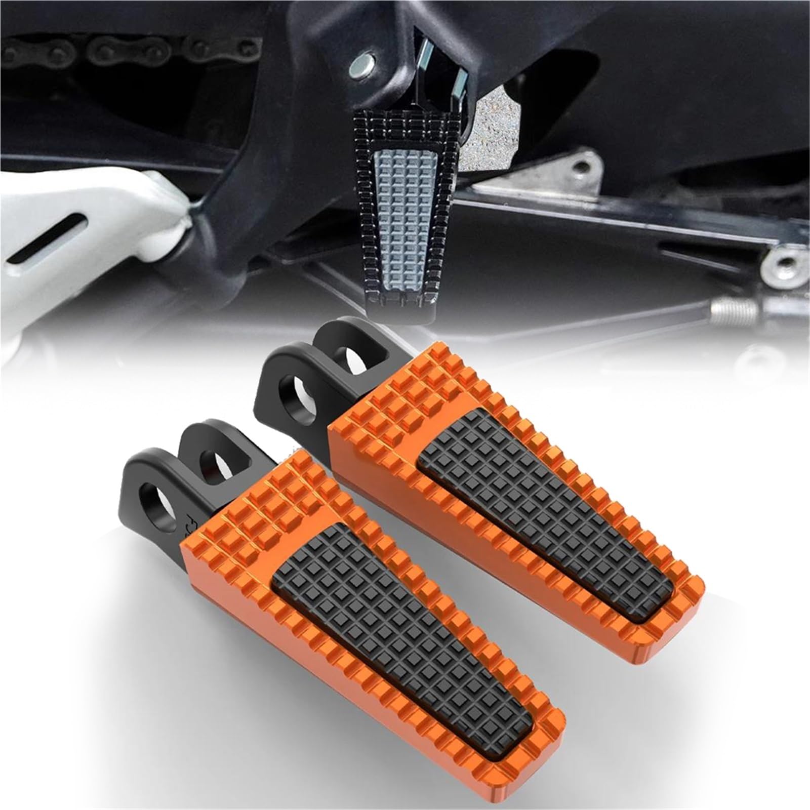 Repose-pieds arrière moto passager Suzuki GSX1300 GSR750 SFV650