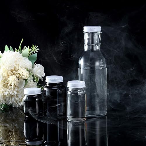 Miniatura 6 de Tapas blancas de 1.496 pulgadas, tapas de rosca de sellado, tapas de rosca de metal de hojalata con pegamento de relleno blanco, se adaptan a la