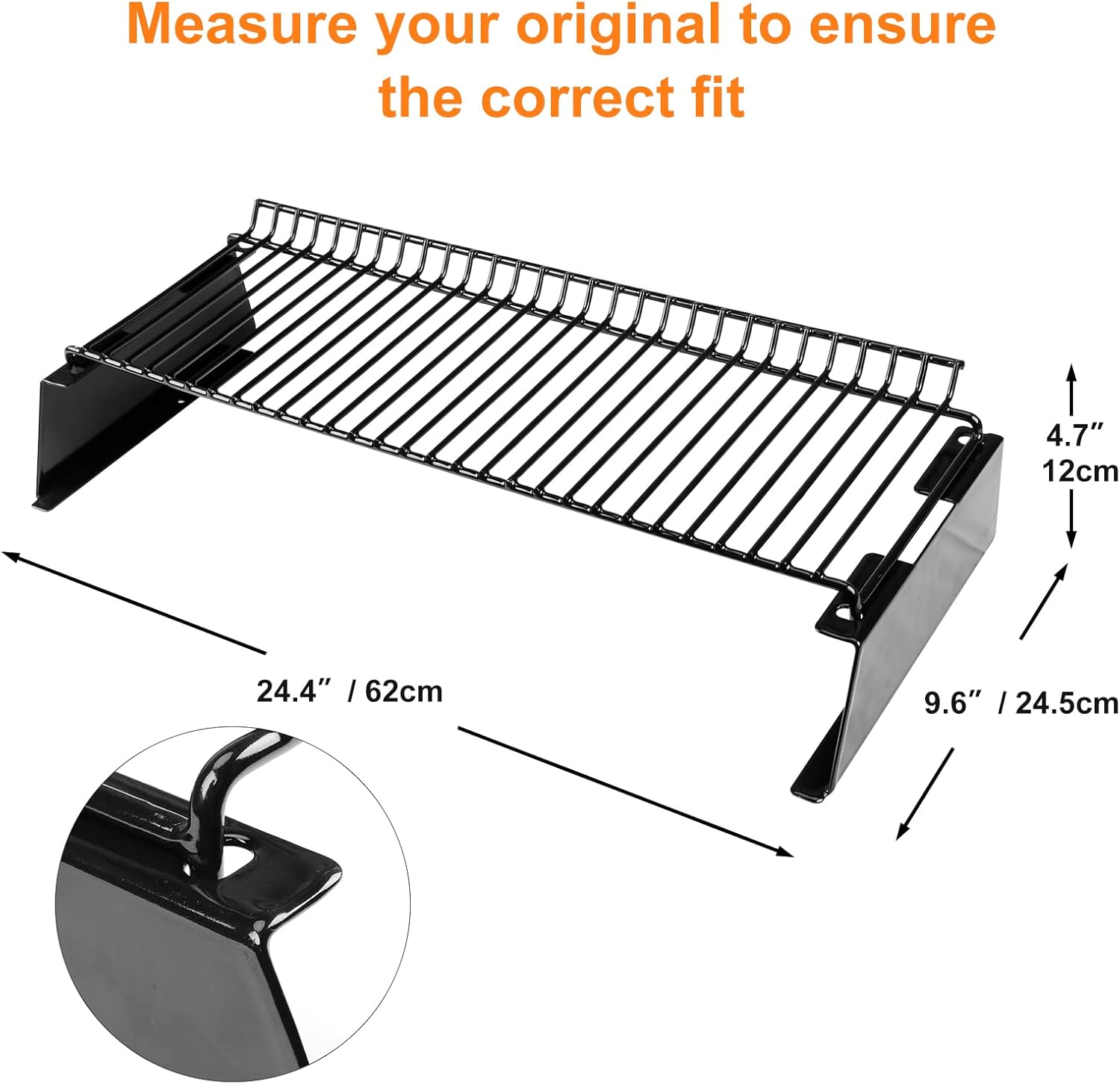 Utheer BAC351 Grill Rack for All Traeger Lil' Tex and Traeger Pro 22 Series, fit Traeger Century 22, Traeger Eastwood 22, Traeger BBQ07 Warming Rack Replacement Parts