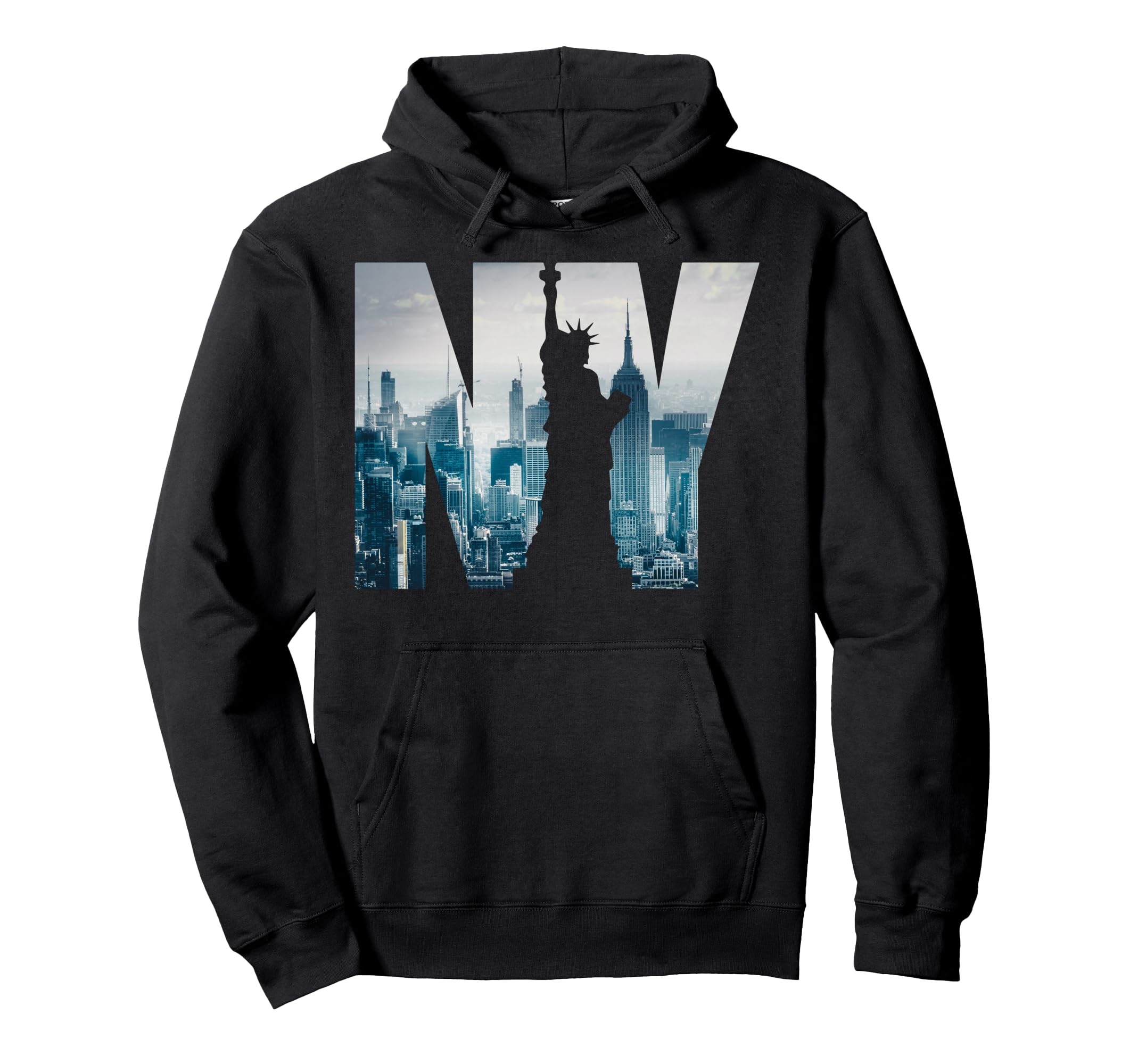 I NYC Skyline Pullover Hoodie