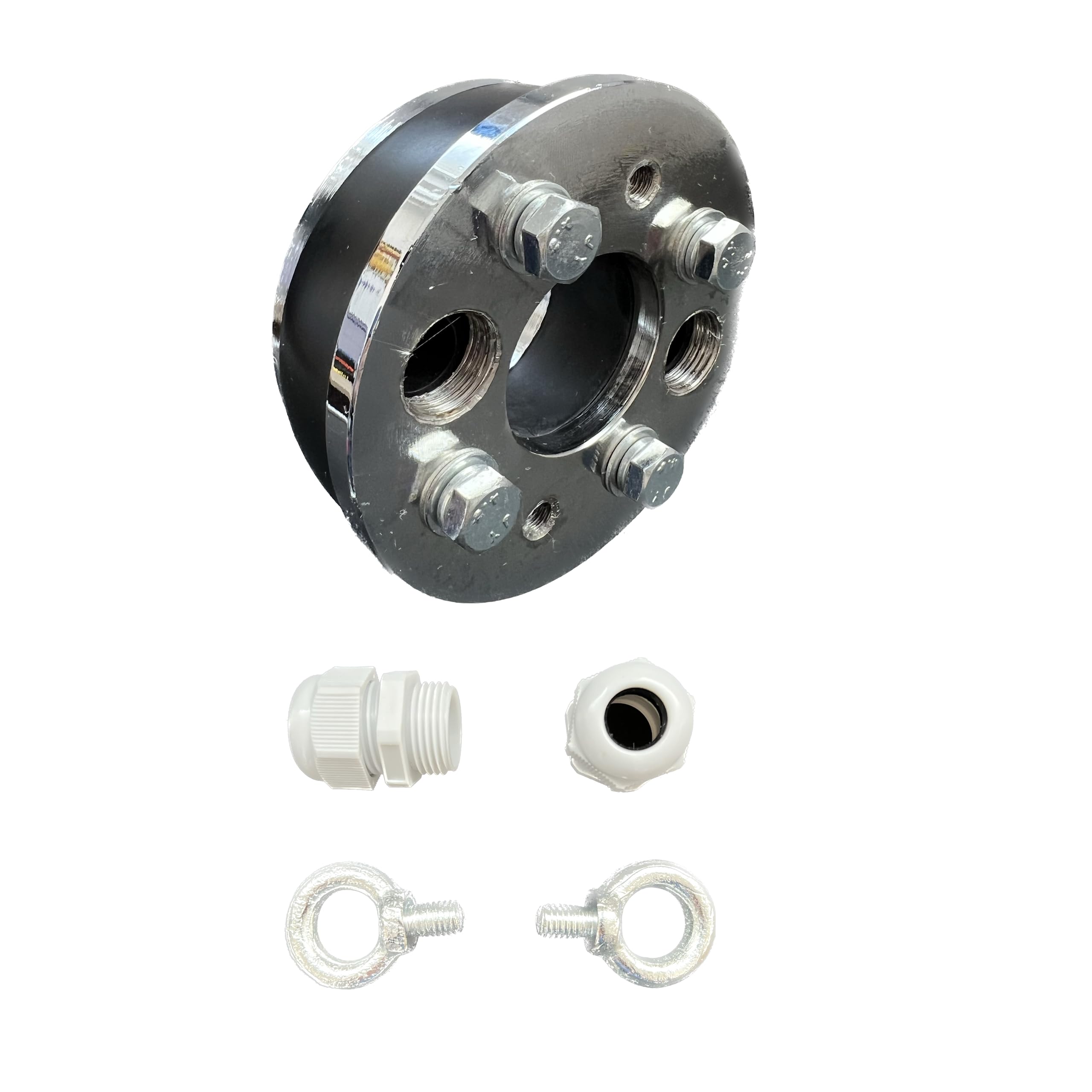 IBO Brunnenkopf 110/32 mm Brunnendeckel für 4.1/2" Zoll Brunnenrohr Hierro fundido para pozos profundos, bombas subacuáticas, cabeza de pozo, tapa de pozo, cubierta de pozos profundos