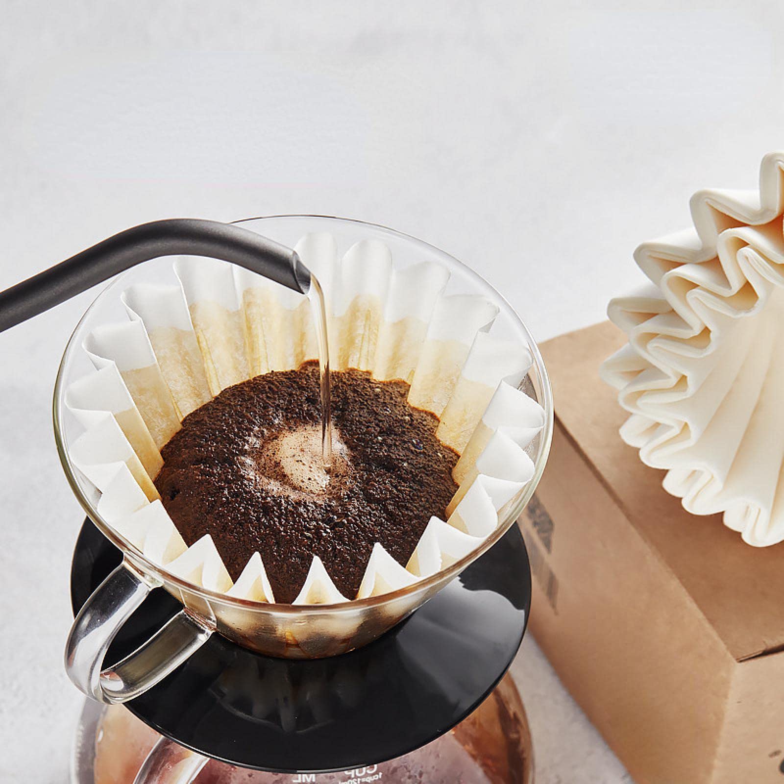 Amazon.co.jp: コーヒーマシンフィルターケーキコーヒーフィルター