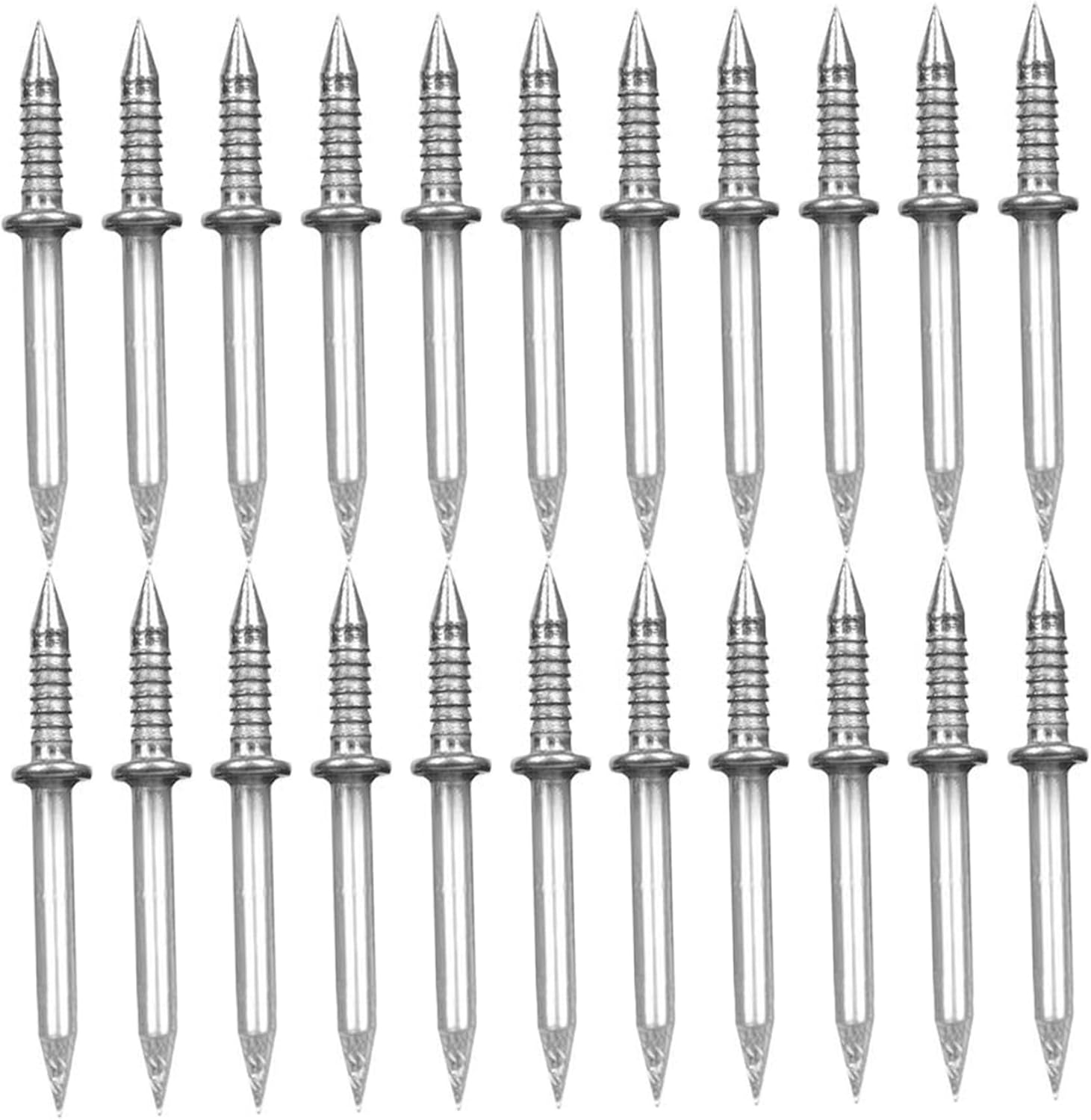 Masonry Nails Double-Headed Nails 200PCS Hidden Traceless Sheep Horn Skirting Thread Seamless Nail Rustproof Masonry Nails Panel Pins Wall Nails for Skirting Lines Wood Veneer
