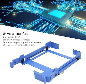 Zyyini Hard Drive Tray, SAS SATA Hard Drive Tray for 3.5 Inch Hard Drives, SAS SATA HDD Tray Compatible for 9020 7020 7010 3020 3010