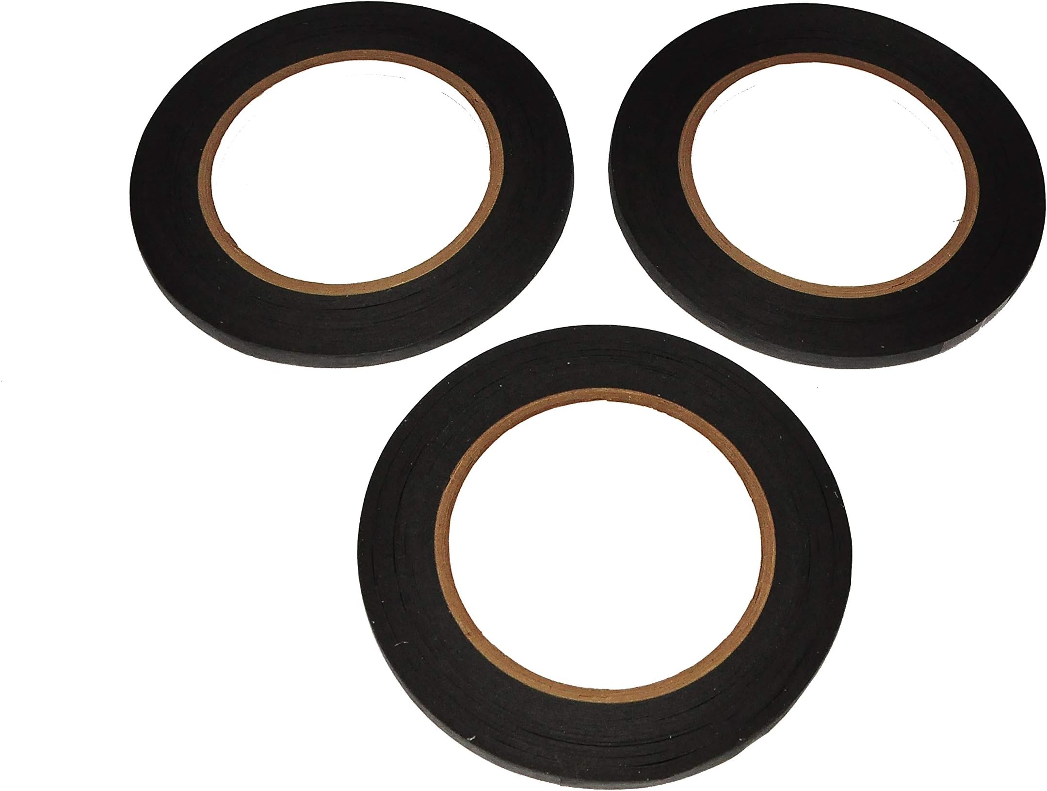 Black Draping Tape for Dress Forms – 3 Rolls | High-Contrast, Easy-Stick Tape for Fashion Design, Pattern Drafting & Seam Placement