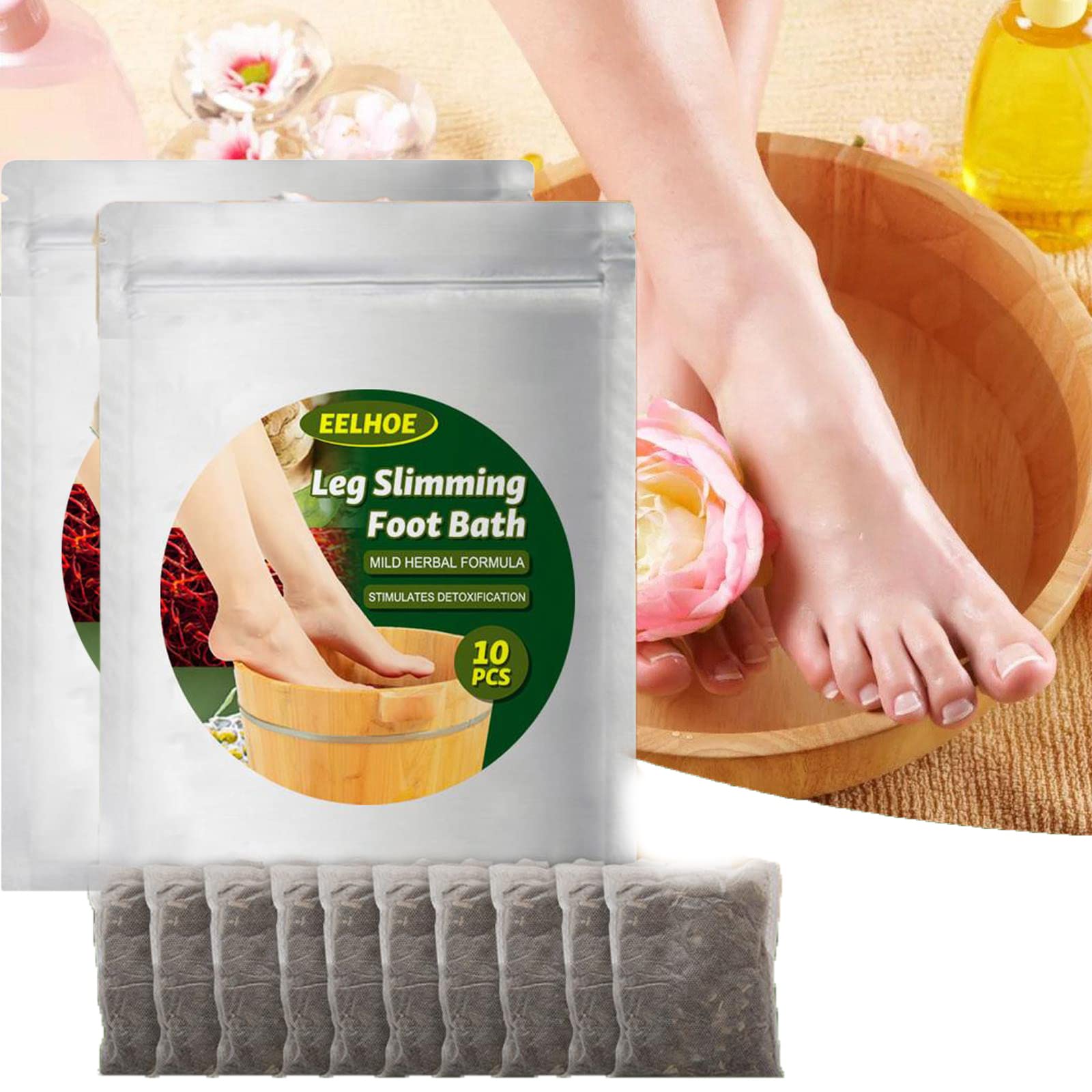 Buy Foot Soak Bags Lymphatic Drainage Ginger Foot Soak, Leg Slimming