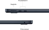 Apple MacBook Air 13 Pouces Portable avec Puce M5 : Conçu pour l’IA, Écran Liquid Retina 13,6 Pouces, Mémoire unifiée 16 Go, SSD 1 to, Caméra Center Stage 12 MP, Touch ID, Wi-FI 7 ; Minuit - 4